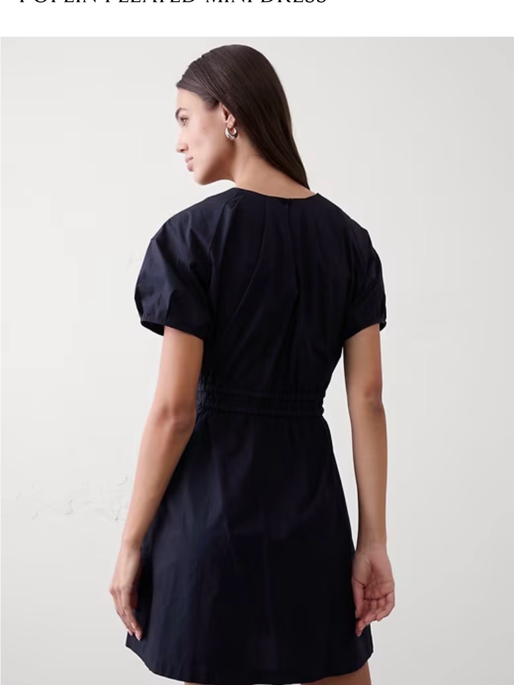 Banana Republic Poplin Dress - Picture 2 of 2